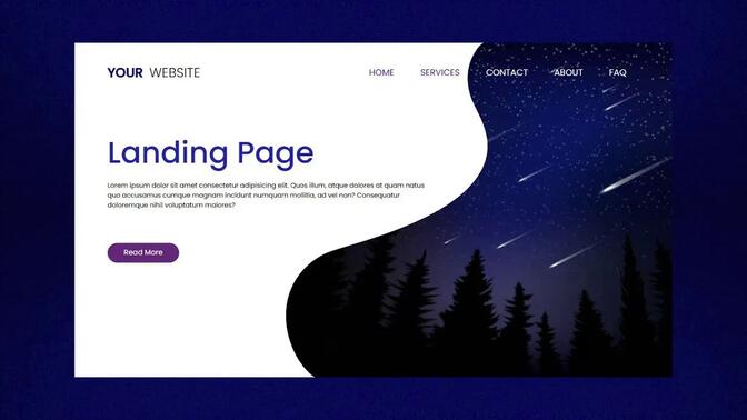 网站主页 网页与网站设计的核心阵地